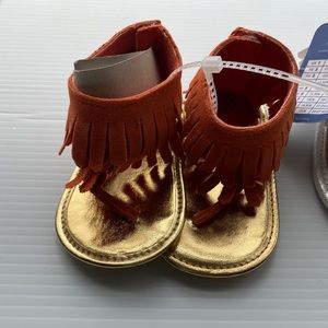 BRAND NEW baby girl sandals-2 PAIR
